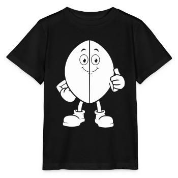 American Football Male Funny Football Male - Stanley/Stella MINI CREATOR Kids’ T-Shirt - black - Front - Mikhail (115cm)