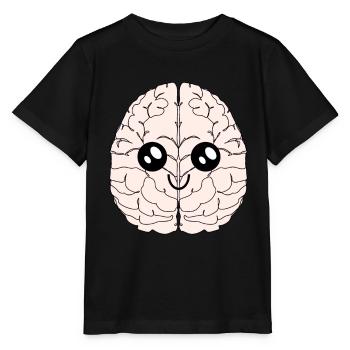 Gehirn Autismus Asperger Kavaii Intelligenz - Stanley/Stella Kinder T-Shirt MINI CREATOR  - Schwarz - Vorne - Mikhail (115cm)