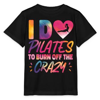 Pilates Instructor Teacher - Stanley/Stella Kinder T-Shirt MINI CREATOR  - Schwarz - Vorne - Mikhail (115cm)
