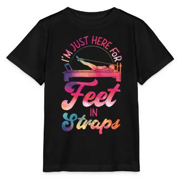 Pilates Instructor Teacher - Stanley/Stella Kinder T-Shirt MINI CREATOR  - Schwarz - Vorne - Mikhail (115cm)