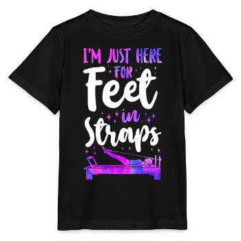 Pilates Instructor Teacher I'm - Stanley/Stella Kinder T-Shirt MINI CREATOR  - Schwarz - Vorne - Mikhail (115cm)