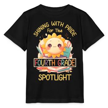 Shinging With Pride 4th Grade Sun Elementary School - Stanley/Stella MINI CREATOR Kids’ T-Shirt - black - Front - Mikhail (115cm)