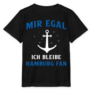 Hambourg Ville hanséatique Allemagne du Nord Bas-allemand - T-shirt bio MINI CREATOR Stanley/Stella Enfant - noir - Devant - Mikhail (115cm)