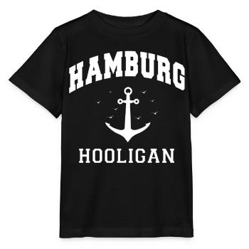 Hambourg Ville hanséatique Allemagne du Nord Bas-allemand - T-shirt bio MINI CREATOR Stanley/Stella Enfant - noir - Devant - Mikhail (115cm)