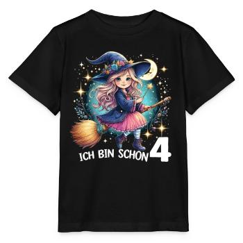 I'm already 4 - Stanley/Stella MINI CREATOR Kids’ T-Shirt - black - Front - Mikhail (115cm)