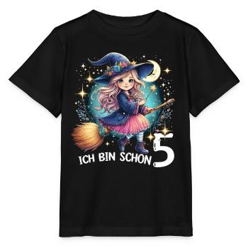 I'm already 5 - Stanley/Stella MINI CREATOR Kids’ T-Shirt - black - Front - Mikhail (115cm)