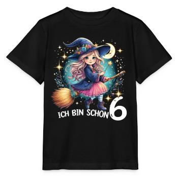 I'm already 6 - Stanley/Stella MINI CREATOR Kids’ T-Shirt - black - Front - Mikhail (115cm)