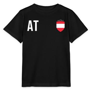 Austria Austria Vienna Styria Tyrol - Stanley/Stella MINI CREATOR Kids’ T-Shirt - black - Front - Mikhail (115cm)