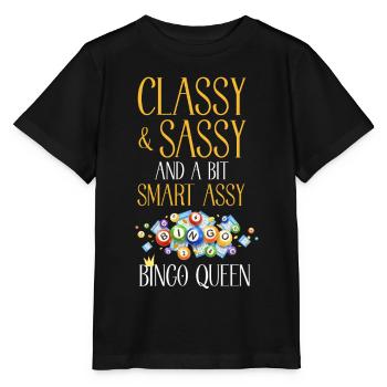 Bingo Player Classy Sassy And A - Stanley/Stella MINI CREATOR Kids’ T-Shirt - black - Front - Mikhail (115cm)