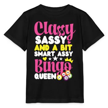 Bingo Player Classy Sassy And A - Stanley/Stella MINI CREATOR Kids’ T-Shirt - black - Front - Mikhail (115cm)