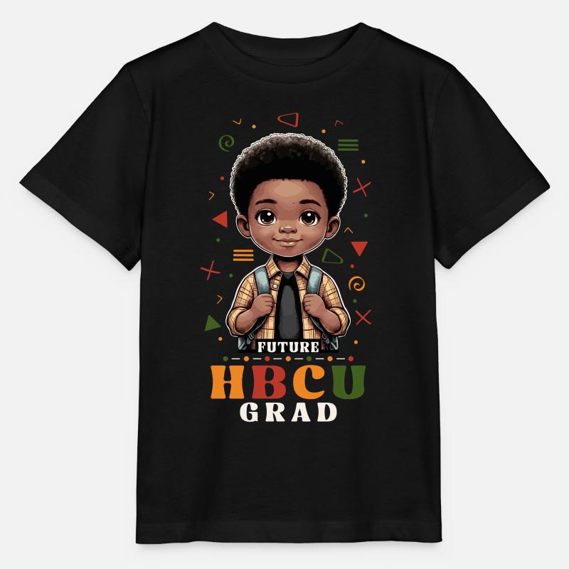 Future HBCU - Stanley/Stella MINI CREATOR Kids’ T-Shirt - black