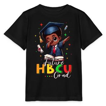 Future HBCU - Stanley/Stella MINI CREATOR Kids’ T-Shirt - black - Front - Mikhail (115cm)