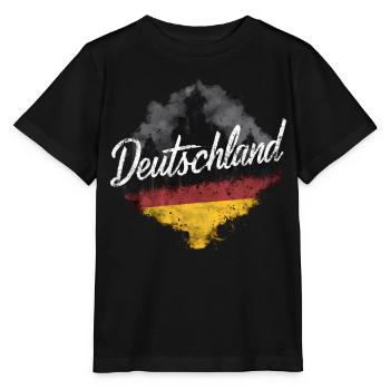 Allemagne Allemagne Allemand GER Almanya Alemania - T-shirt bio MINI CREATOR Stanley/Stella Enfant - noir - Devant - Mikhail (115cm)