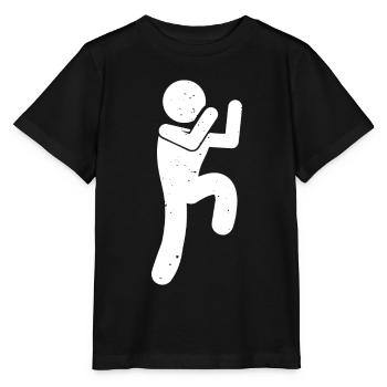 Muay Thai Boxing Funny Muay Thai fighter - Stanley/Stella Kinder T-Shirt MINI CREATOR  - Schwarz - Vorne - Mikhail (115cm)