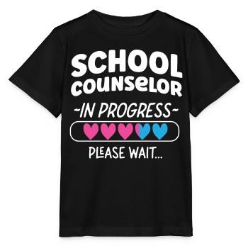 Conseiller scolaire Conseiller scolaire - T-shirt bio MINI CREATOR Stanley/Stella Enfant - noir - Devant - Mikhail (115cm)