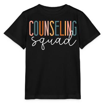 Équipe de conseil des conseillers scolaires - T-shirt bio MINI CREATOR Stanley/Stella Enfant - noir - Devant - Mikhail (115cm)