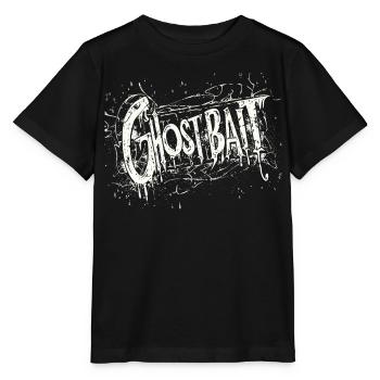Appât fantôme Horreur Style paranormal - T-shirt bio MINI CREATOR Stanley/Stella Enfant - noir - Devant - Mikhail (115cm)