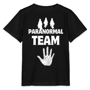 Équipe paranormale Ghost Hunter Witches Investigation - T-shirt bio MINI CREATOR Stanley/Stella Enfant - noir - Devant - Mikhail (115cm)