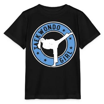 Taekwondo Fille Taekwondo Combattante Taekwondo - T-shirt bio MINI CREATOR Stanley/Stella Enfant - noir - Devant - Mikhail (115cm)
