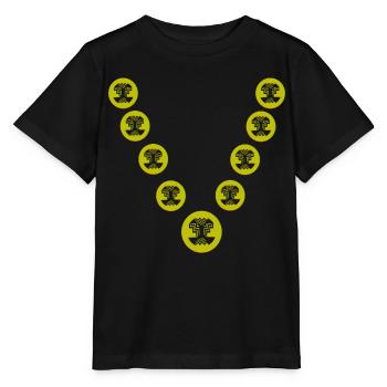 Kette - Stanley/Stella Kinder T-Shirt MINI CREATOR  - Schwarz - Vorne - Mikhail (115cm)