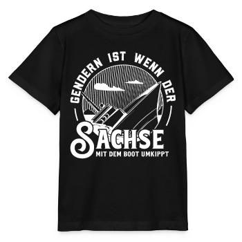 Gendern Tshirt Herren Damen Lustig Witzig Spruch - Stanley/Stella Kinder T-Shirt MINI CREATOR  - Schwarz - Vorne - Mikhail (115cm)