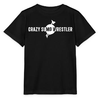 Lutteur de sumo Sumo Fighter - Lutteur de sumo fou - T-shirt bio MINI CREATOR Stanley/Stella Enfant - noir - Devant - Mikhail (115cm)