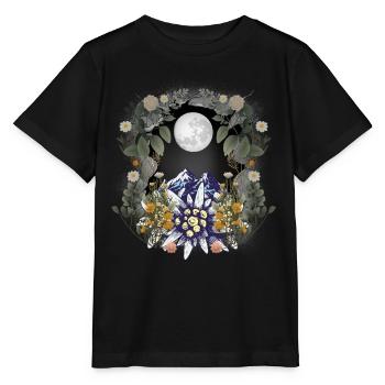 Mountains Mountain Mountains Mountaineering Austria Tyrol - Stanley/Stella MINI CREATOR Kids’ T-Shirt - black - Front - Mikhail (115cm)