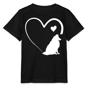 Rough Collie Lover Rough Collie Heart - Stanley/Stella MINI CREATOR Kids’ T-Shirt - black - Front - Mikhail (115cm)
