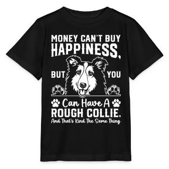 Rough Collie Sayings Rough Collie Quotes - Stanley/Stella MINI CREATOR Kids’ T-Shirt - black - Front - Mikhail (115cm)