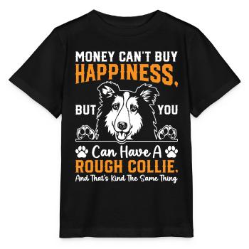 Rough Collie Lover Rough Collie Quotes - Stanley/Stella MINI CREATOR Kids’ T-Shirt - black - Front - Mikhail (115cm)