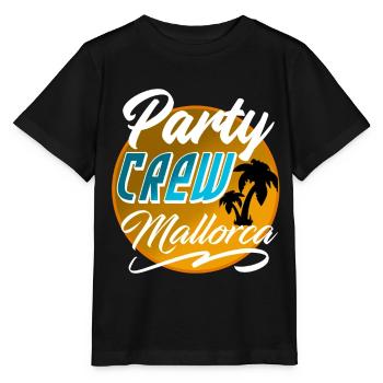Party Crew Mallorca - T-shirt bio MINI CREATOR Stanley/Stella Enfant - noir - Devant - Mikhail (115cm)