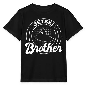 Jetski Brother Jetski Driver Jetski Brother Jetski - Stanley/Stella Kinder T-Shirt MINI CREATOR  - Schwarz - Vorne - Mikhail (115cm)