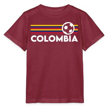Kolumbien Colombia Medellin Urlaub Bogota Cali - Stanley/Stella Kinder T-Shirt MINI CREATOR  - Burgunderrot - Vorne - Kain (125cm)