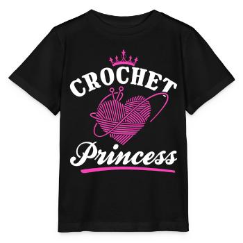 Crochet fille crochet crochet crochet - Crochet Prince - T-shirt bio MINI CREATOR Stanley/Stella Enfant - noir - Devant - Mikhail (115cm)