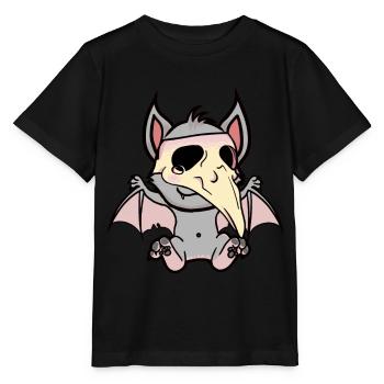 Halloween Fledermaus Fledermäuse Pest Seuche - Stanley/Stella Kinder T-Shirt MINI CREATOR  - Schwarz - Vorne - Mikhail (115cm)