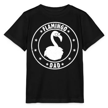 Flamingo Papa Flamingo Papa Flamingo - T-shirt bio MINI CREATOR Stanley/Stella Enfant - noir - Devant - Mikhail (115cm)