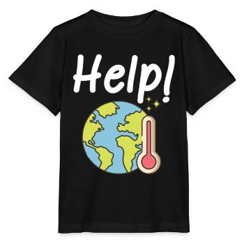 Changement climatique Protection du climat - T-shirt bio MINI CREATOR Stanley/Stella Enfant - noir - Devant - Mikhail (115cm)