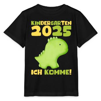 kiKindergarten 2025 Kids Gift Kita 2025 Décoration - T-shirt bio MINI CREATOR Stanley/Stella Enfant - noir - Devant - Mikhail (115cm)