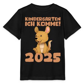 kiKindergarten 2025 Kids Gift Kita 2025 Décoration - T-shirt bio MINI CREATOR Stanley/Stella Enfant - noir - Devant - Mikhail (115cm)