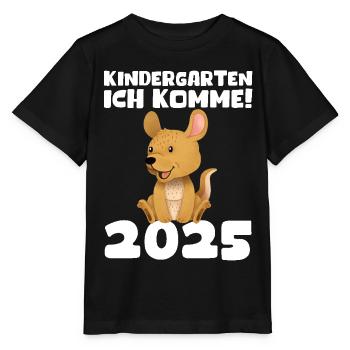 kiKindergarten 2025 Kids Gift Kita 2025 Décoration - T-shirt bio MINI CREATOR Stanley/Stella Enfant - noir - Devant - Mikhail (115cm)