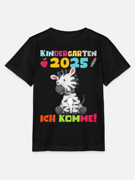 kiKindergarten 2025 Kinder Geschenk Kita 2025 Deko - Stanley/Stella Kinder T-Shirt MINI CREATOR - Schwarz