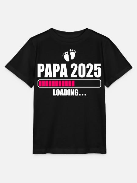 Papa 2025 - Stanley/Stella Kinder T-Shirt MINI CREATOR  - Schwarz