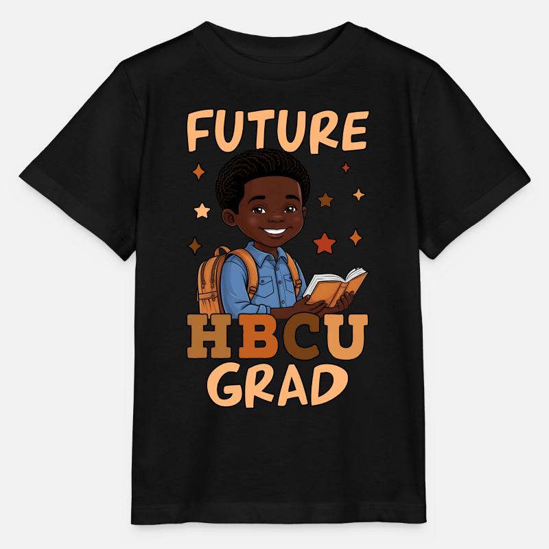 Future HBCU Grad - Stanley/Stella Kinder T-Shirt MINI CREATOR  - Schwarz