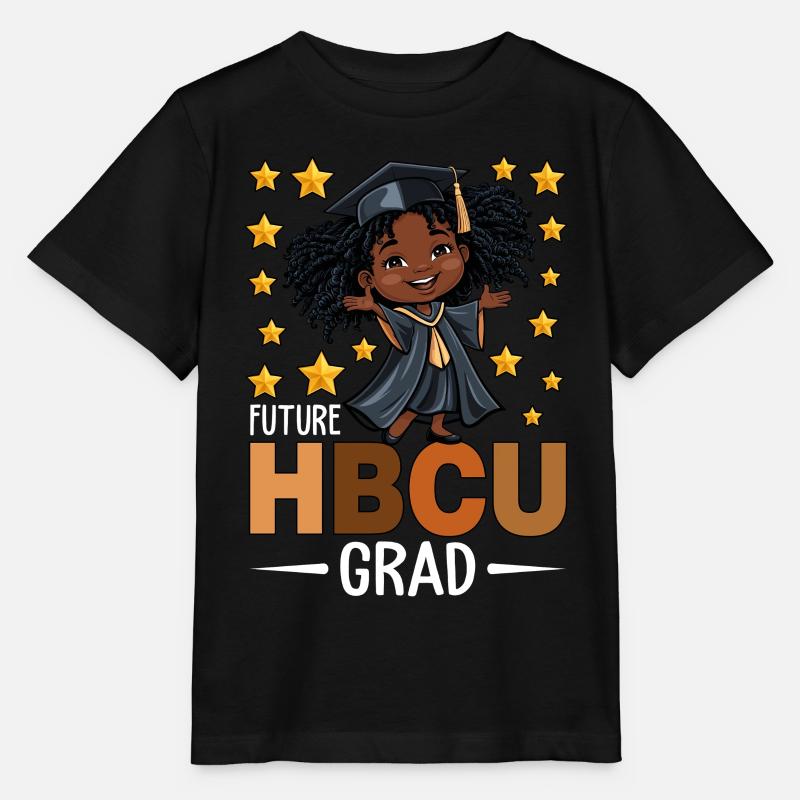Future HBCU Grade - Stanley/Stella MINI CREATOR Kids’ T-Shirt - black