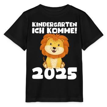 Kindergarten 2025 Kids Gift Kita 2025 Decoration - Stanley/Stella MINI CREATOR Kids’ T-Shirt - black - Front - Mikhail (115cm)