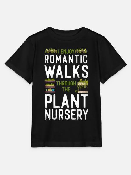 Plant Lover Gardening I Enjoy Long - Stanley/Stella Kinder T-Shirt MINI CREATOR - Schwarz