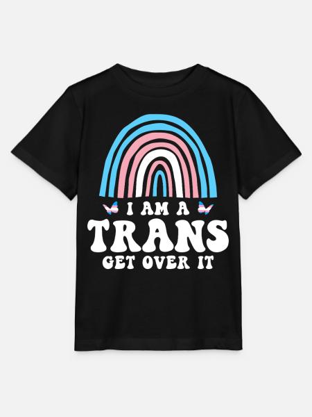 Transgender Trans LGBT Pride - Stanley/Stella Kinder T-Shirt MINI CREATOR  - Schwarz