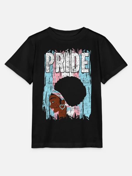 Transgender Trans LGBT Pride - Stanley/Stella Kinder T-Shirt MINI CREATOR - Schwarz