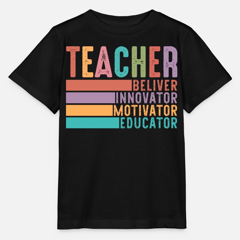 Lehrer - Stanley/Stella Kinder T-Shirt MINI CREATOR  - Schwarz