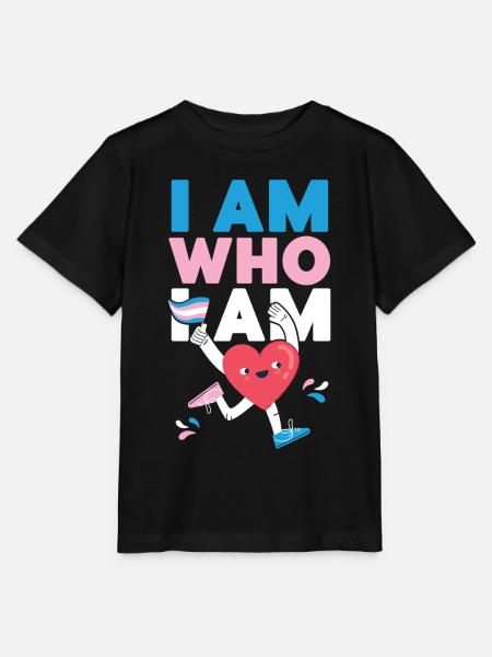 Transgender Trans LGBT Pride - Stanley/Stella Kinder T-Shirt MINI CREATOR  - Schwarz